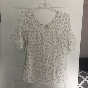Ruffled blouse